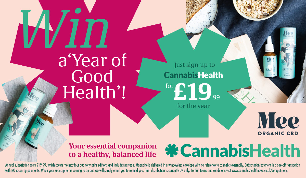 Insomnia: A banner advertising Meee CBD subscribe