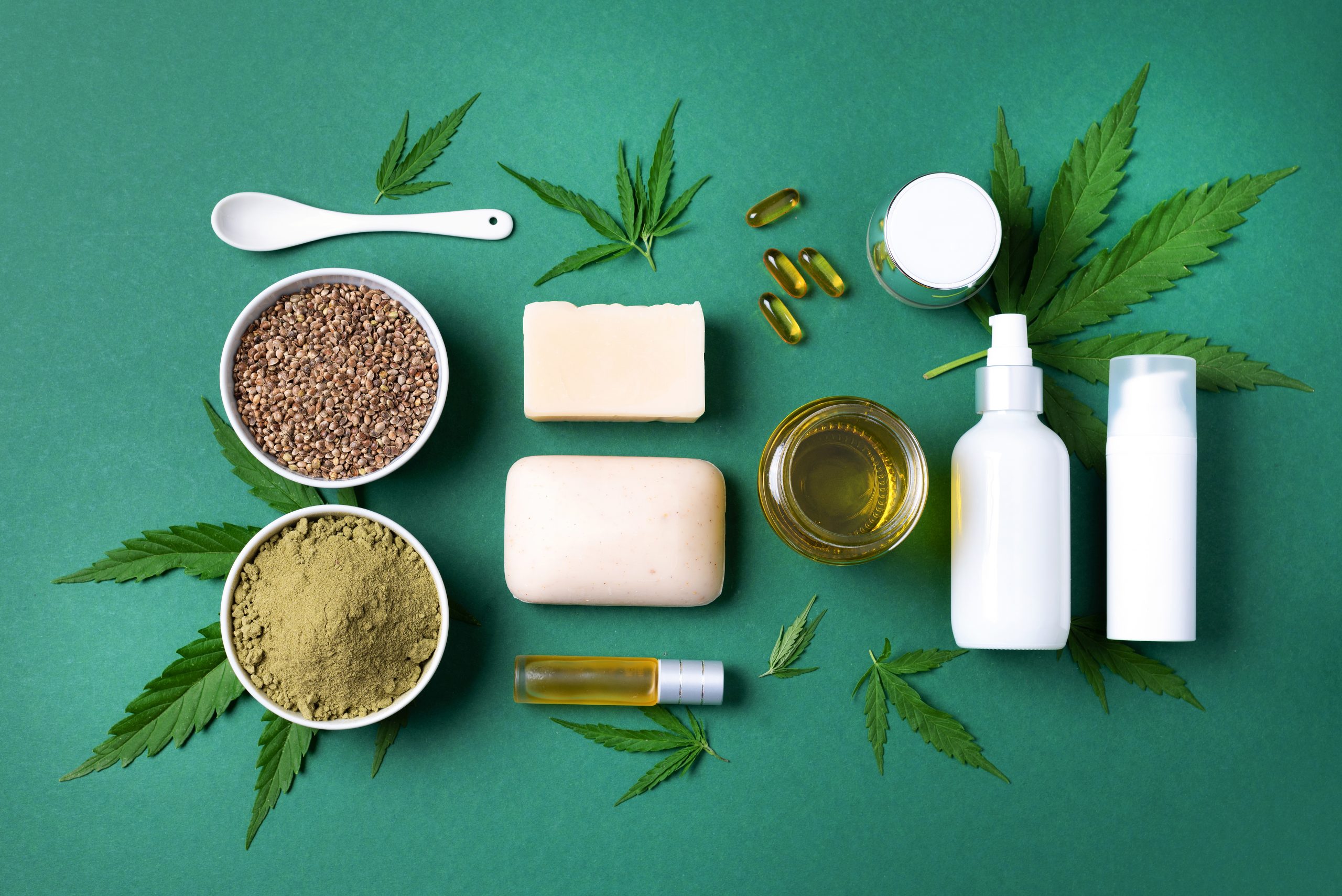 HIV: A variety of different ways to take CBD including capsules, skincare, oil, sprays and pwoders