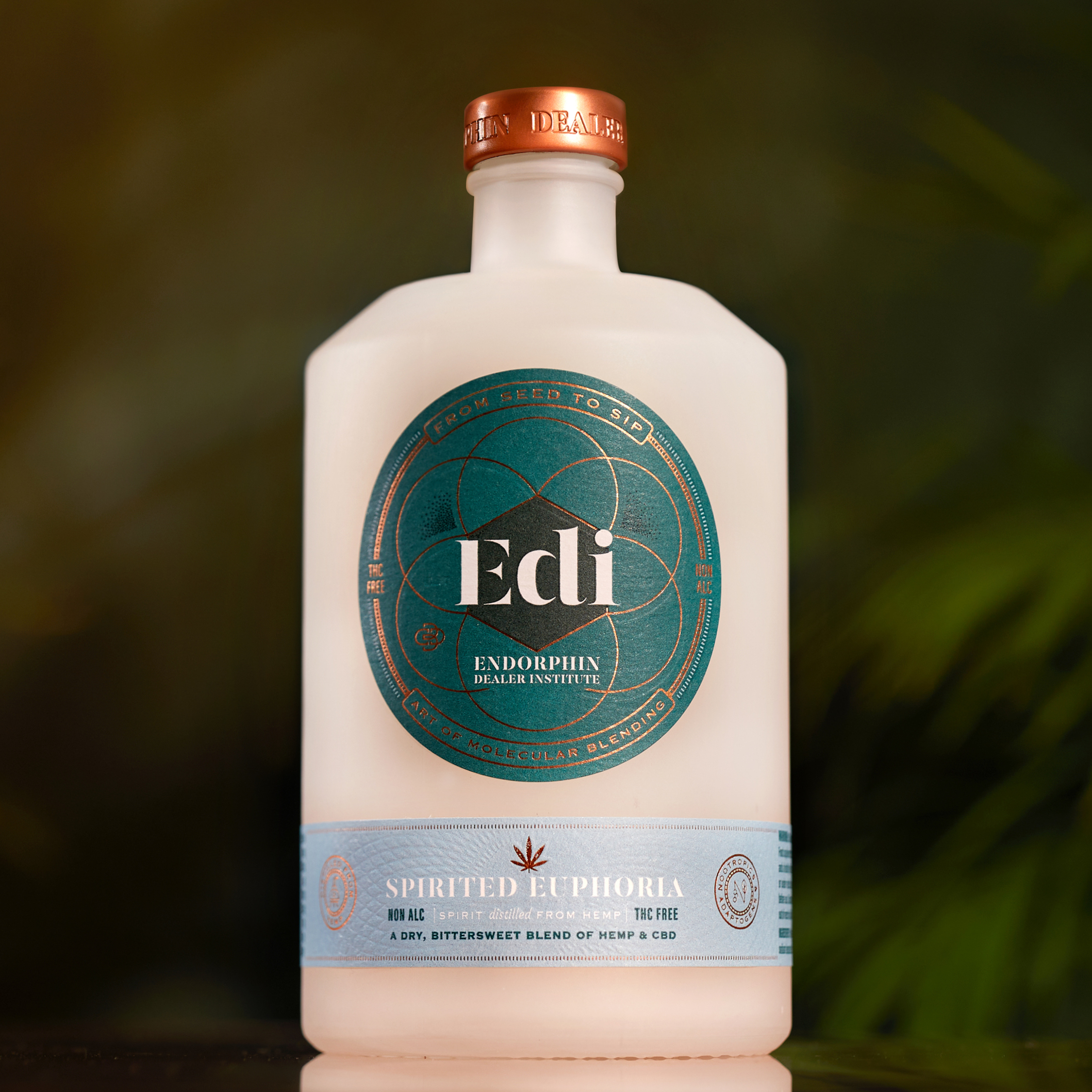 Spirited Euphoria: A bottle of Edi's non-alcoholic drink