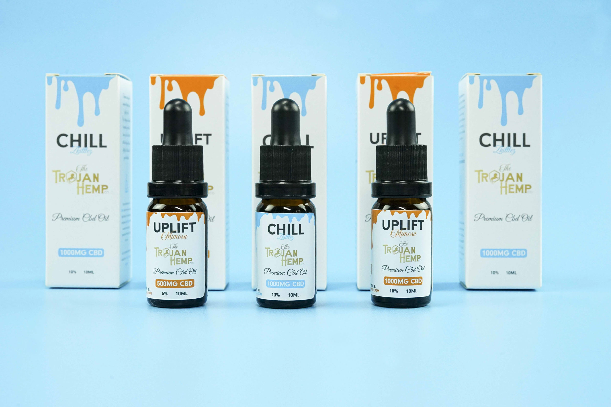 Trojan Hemp Co. CBD Oils Chill Uplift