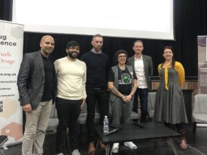 (From left) Host Anuj Desai, Arjun Rajyagor, Matt Hughes, Rosie Vaz, Dr Matt Smith and Dr Callie Seaman