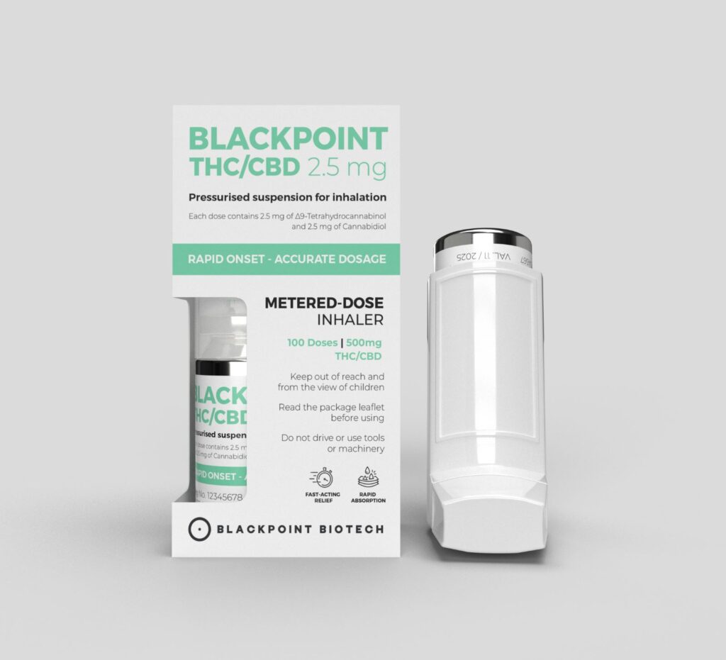 Blackpoint THC/CBD 2.5mg – Inhaler