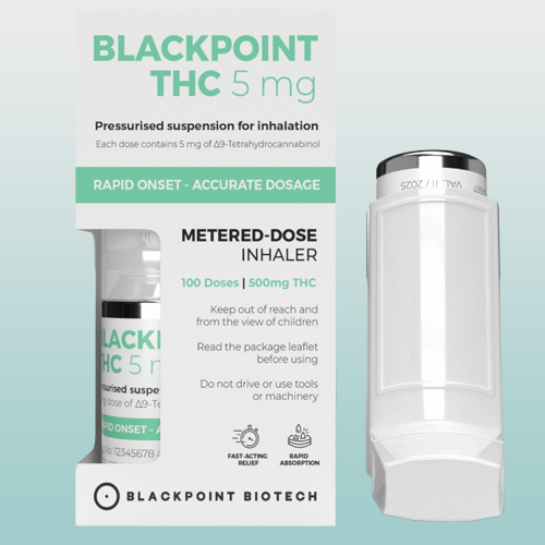 Blackpoint THC 2.5mg – Inhaler