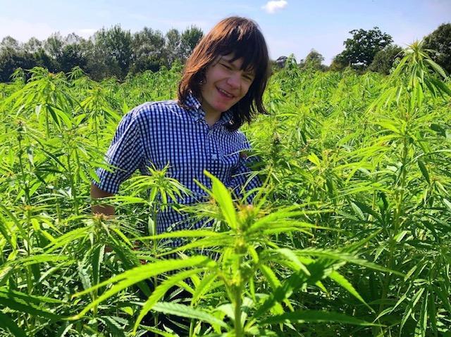 Billy in field