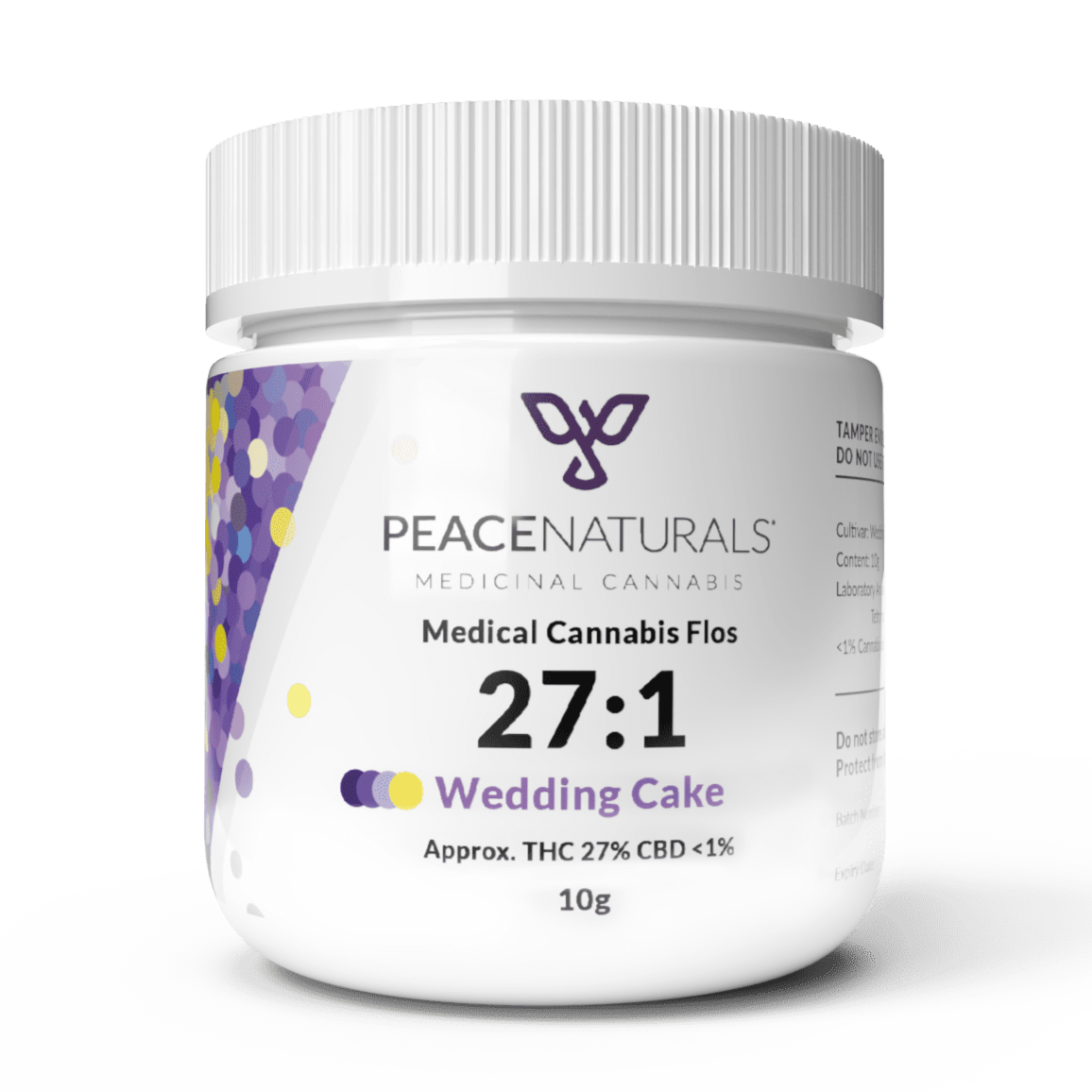 PeaceNaturals UK Bottle WeddingCake