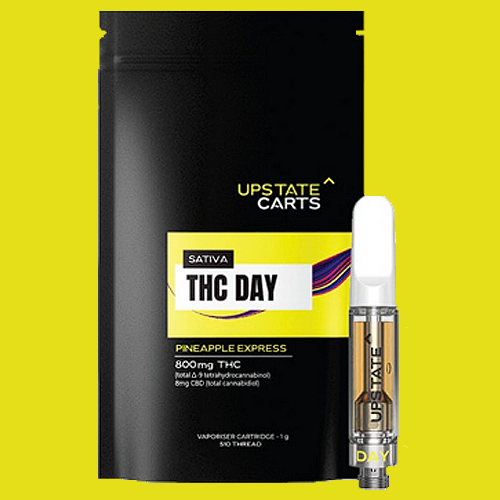 Upstate Carts THC Day – 1g | Pineapple Express | THC 800mg