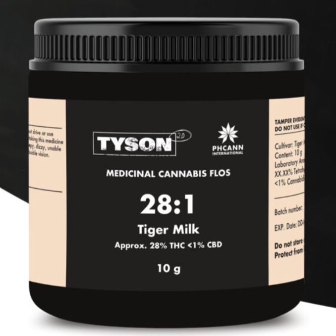 Tyson 2.0 flower – 28-1 – Tiger Milk
