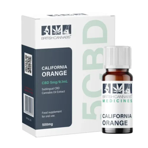 British Cannabis Medicines – 5CBD California Orange – C50 – 10ml