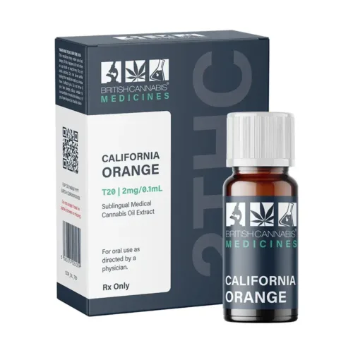 British Cannabis Medicines – 2THC California Orange – T20 – 10ml