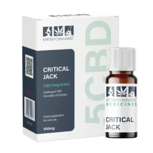 British Cannabis Medicines – 5CBD Critical Jack – C50 – 10ml