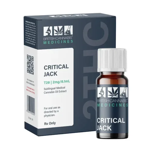 British Cannabis Medicines – 2THC Critical Jack – T20 – 10ml