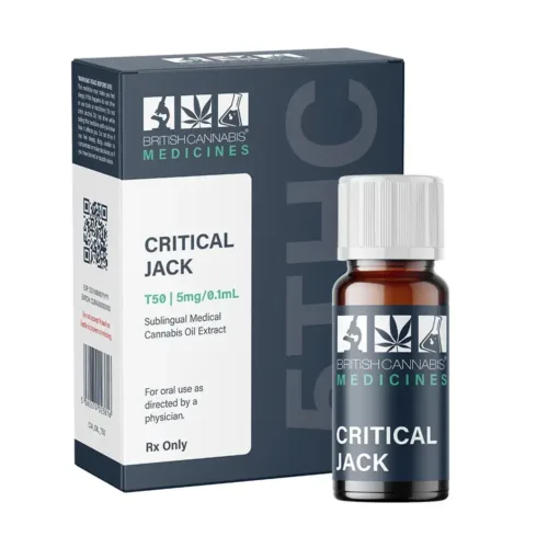 British Cannabis Medicines – 5THC Critical Jack – T50 – 10ml