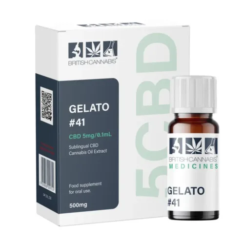 British Cannabis Medicines – 5CBD Gelato #41 – C50 – 10ml