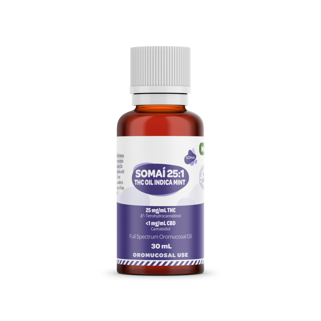 Somaí Pharmaceuticals – Somaí Sublingual Drops – 25:1 – Indica Mint