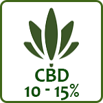 CBD (10-15%)