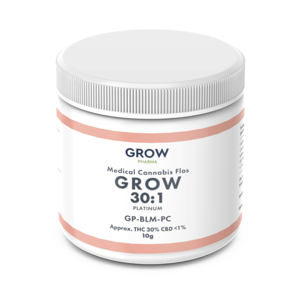 GROW Pharma Platinum flower – Peach Crescendo – 30/1 – 10g®