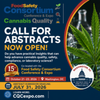 Cannabis Quality Conference Call for Abstracts is Now Open